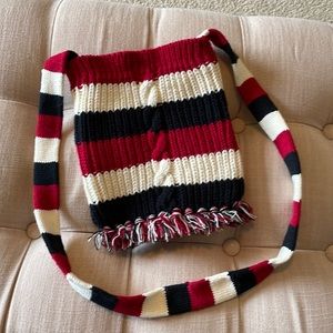 💙 Crochet Handbag with fringe